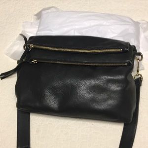 Crossbody leather bag